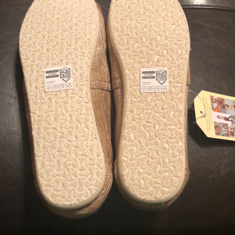 Metallic burlap TOMS - Picture 2 of 4